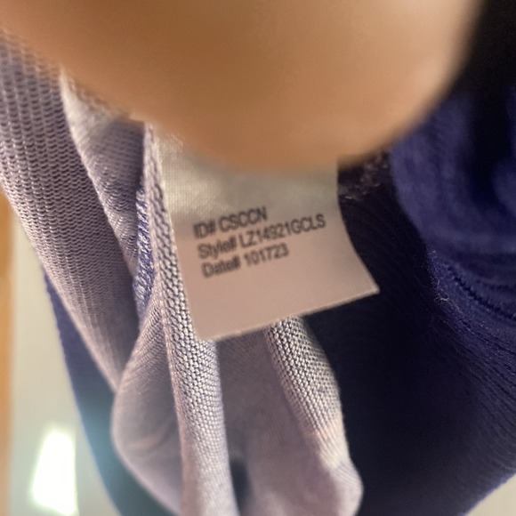 Disney Pajama Top Shirt Nightgown Lilo & Stitch Long Sleeve Sz Small Women Soft - Picture 6 of 6